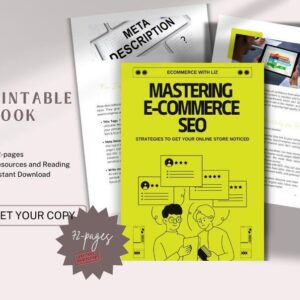 SEO Help  SEO Guide for  Search Engine Optimization Mastering E-Commerce SEO Guide Boost Traffic & Sales for Your Online Store