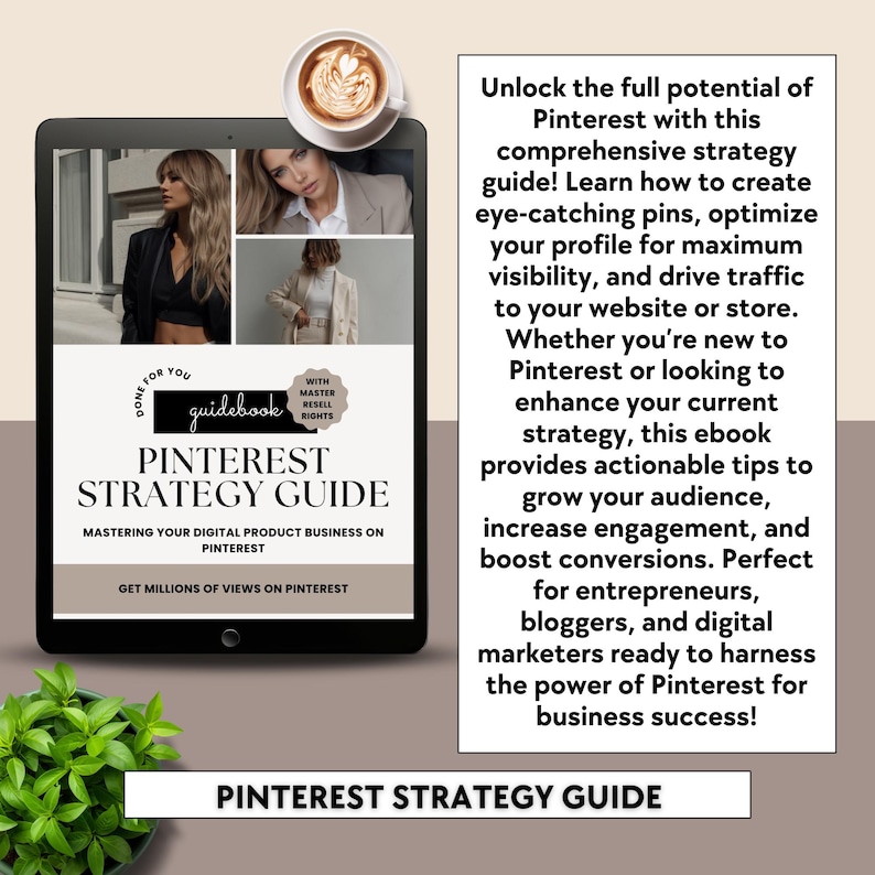Faceless Pinterest Strategy eBook | Beginners Guidebook | Faceless Marketing | Digital Marketing | MRR & PLR | Edit in Canva | Customizable Faceless Pinterest Strategy eBook | Beginners Guidebook | Faceless Marketing | Digital Marketing | MRR & PLR | Edit in Canva | Customizable - Image 4