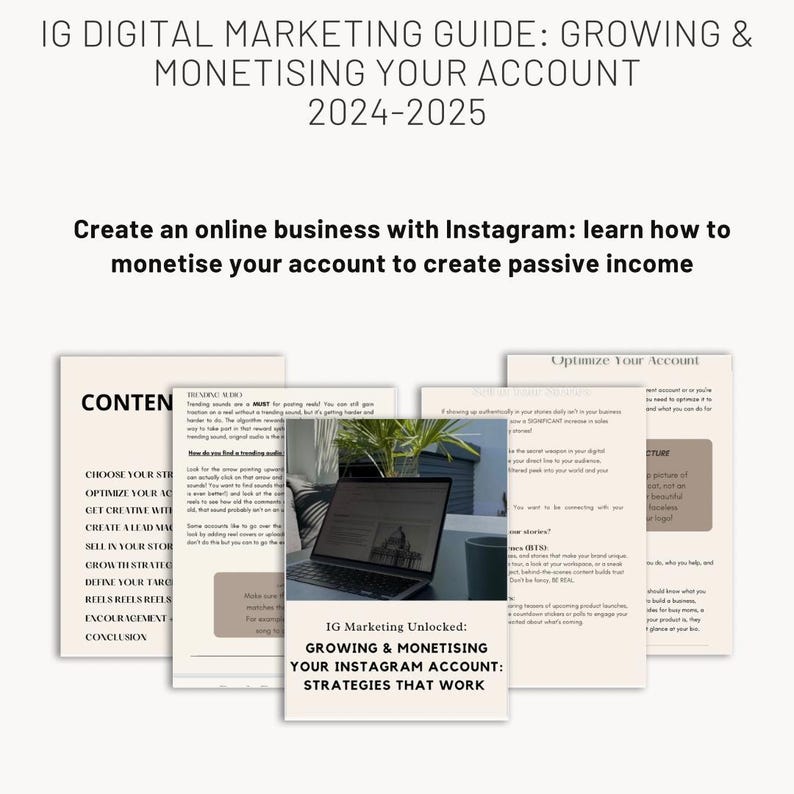 Instagram Growth Blueprint PDF Course: Master Resell Rights & Private Label Rights Included