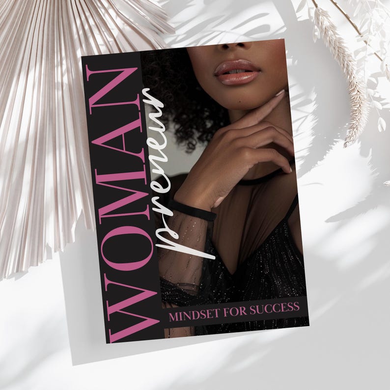 PLR Ebook, Lead Magnet, Womanpreneur Mindset Guide, Resell Rights, Done for You, Private Label Rights, Ebook Template, Faceless Marketing