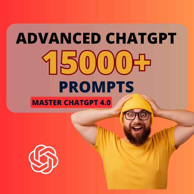 15,000+ Advanced ChatGPT Prompts Using ChatGPT 4.0 Make Money Online with AI , Passive Income , chat gpt prompts, chatgpt