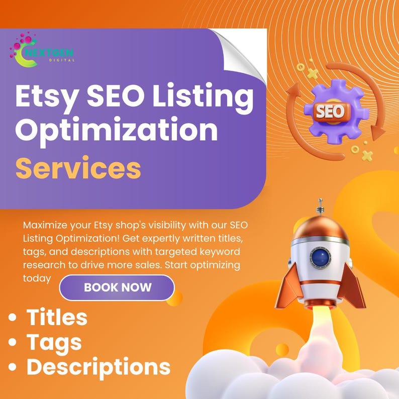 Professional  SEO Listing Optimization Product Description Title and Tags - Copywriting & SEO Services + Keyword Research
