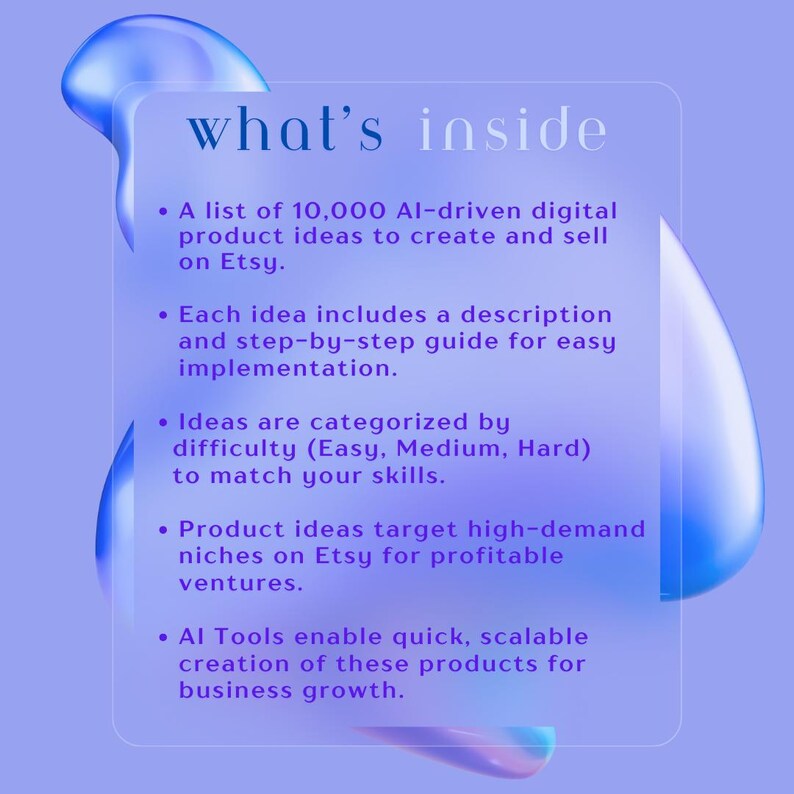 10,000 AI-Powered Digital Product Ideas: Top & Online Business Strategies, Passive Income Guide, and Step-by-Step Creation Tips 10,000 AI-Powered Digital Product Ideas: Top & Online Business Strategies, Passive Income Guide, and Step-by-Step Creation Tips - Image 2
