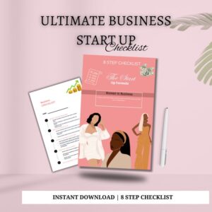 Business Start-Up Checklist & To-Do List | Essential Documents for New Entrepreneurs | Business Planner | Key to Passive Income