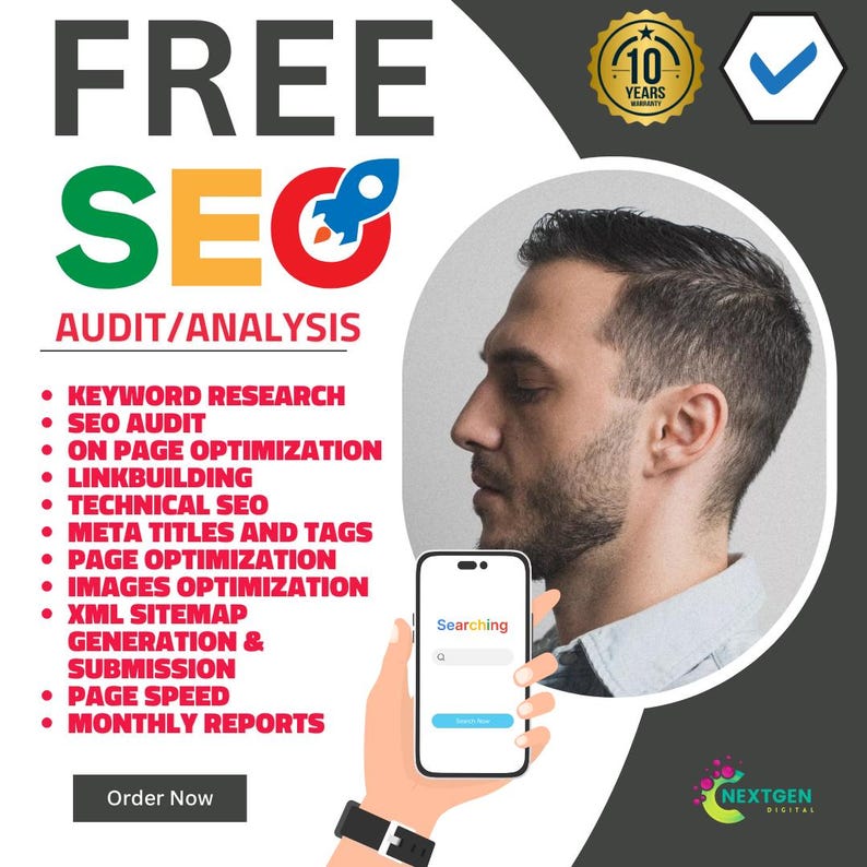Free Website SEO Audit, Professional Free Seo Analysis Services
