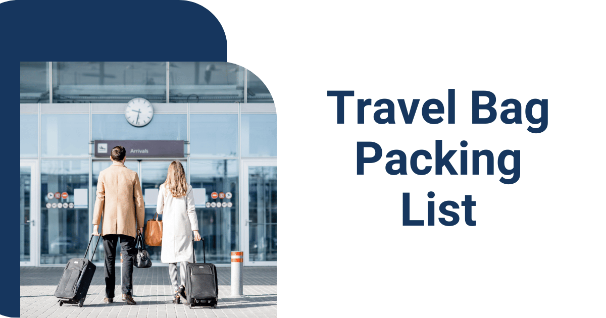 Travel Bag Packing List