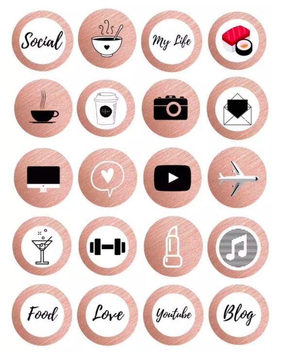 Free Instagram Highlight Icons